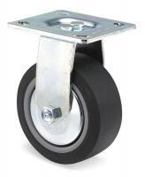 4WKN5 Rigid Plate Caster, 300 lb, 4 In Dia