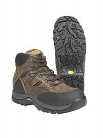 3KPE7 Hiking Boots, Aluminum, Mn, 8-1/2, Brn, 1PR