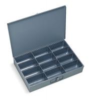 3KR03 Extra Drawer, 12 Compartment, Gray, Steel
