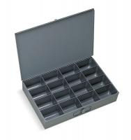 3KR04 Extra Drawer, 16 Compartment, Gray, Steel