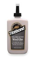 3KRU9 Wood Glue, Molding And Trim, 8 Oz, Beige