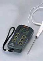3KTX8 Thermistor Thermometer, -58 to 302F, LCD
