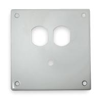 3KV01 Security Wall Plate, White