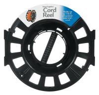 3KVE7 Cord Reel, For 12 and 14 Gauge, Black