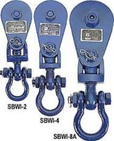 3KXF9 Snatch Block, Swivel Shackle, 16, 000 lb.