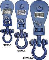 3KXF7 Snatch Block, Swivel Shackle, 8000 lb.