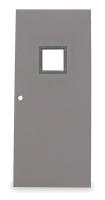 5EJC5 Metal Door With Glass, Type 1, 80 x 48 In