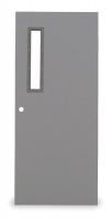 3NWX8 Narrow Light Steel Door, 80x30 In, 16 ga