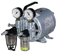 3KYY2 Vacuum Pump, Rotary Vane, 1/6 HP, 20 In HG