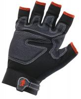 3LAL7 Anti-Vibration Gloves, M, Black, PR