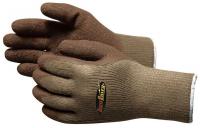 3LAZ5 Coated Gloves, L, Brown, PR