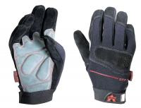 3LCC6 Anti-Vibration Gloves, XL, Black, PR