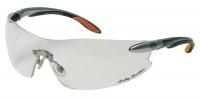 3LCU3 Safety Glasses, Clear, Scratch-Resistant