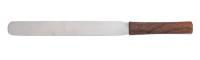 3LDY2 Spatula, 8 In, SS Blade, Wood Handle