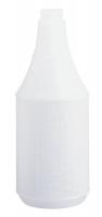 3LFD6 Bottle, 24 oz., Clear, PK 3