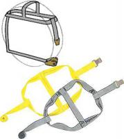 3LJE7 Wheel Strap, Ratchet, 6 ft. 6 In. x 2 In.