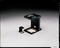 3LJJ9 Fold-Up Magnifier, Lighted, 2.5X