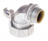 3LL25 90 Deg Connector, Grounding, 3/4 In