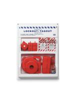 3LTC4 Lockout Station, Unfilled, White
