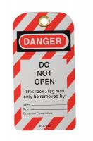 3LTD5 Lockout Tag, Do Not Open, PK25