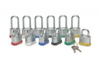 3LTH7 Lockout Padlock, KD, Assorted, 1/4In., PK6