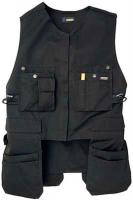 3LTL3 Vest, Black, Poly/Cotton, XXL