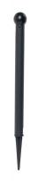 3LUT5 Ground Post, Black, 3 x 27 in, PK6