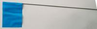 3LVD1 Marking Flag, Blue, Blank, Vinyl, PK100