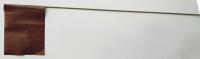 3LVD2 Marking Flag, Brown, Blank, Vinyl, PK100