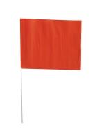 3LVH9 Marking Flag, Orange, Blank, Vinyl, PK100