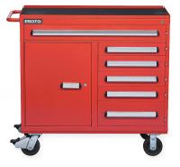 3LVR9 Rolling Cabinet, 45Wx42D, 6 Drawers