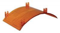3LXK7 Corner Filter Strobe Optic Curved, Amber