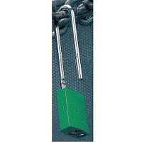 3LXR3 Aluminum Lock, 1-9/16 In, Aluminum