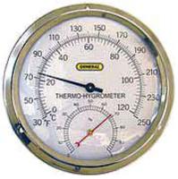 3LYU4 Indoor Analog Hygrometer, 30 to 250 F
