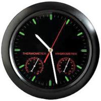 3LYY8 Clock Analog Hygrometer, -20 to 140 F