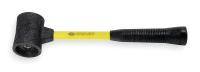 3MD68 Soft Face Hammer, 1.25 Lb, Fiberglass