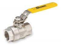 3MRE2 SS Ball Valve, FNPT, 1-1/4 In