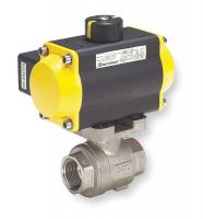 3MRV3 Ball Valve, Pneumatic Actuated, SS, 1 In