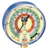 3MRF4 3-1/8 In Glow-In-The Dark Compound Gauge