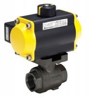 3MRY1 Ball Valve, Pneumatic Actuated, 1 1/4 In