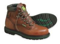 3MXR3 Work Boots, Pln, Mens, 8, Dark Brown, 1PR