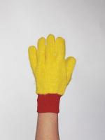 3NAJ8 Chore Gloves, Cotton Flannel, XL, Green, PR