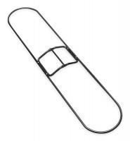 3NB87 Dust Mop Frame, Metal, Black
