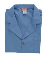 3NDG3 Counter Coat, S, Blue, 30 In. L