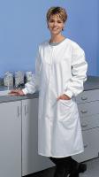 3NDW5 Lab Coat, XL, White, 41 In. L