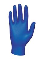 3NEV4 Disposable Gloves, Nitrile, XL, Blue, PK100