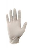 3NFA2 Disposable Gloves, Nitrile, L, White, PK100