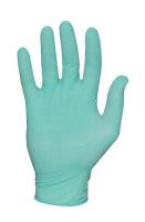 3NFD7 Disposable Gloves, Latex, M, Green, PK100