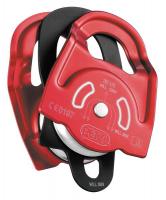 3NGF1 Prusik Twin Pulley, 8100 lbs, Red/Black