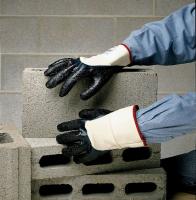 3NGX4 Coated Gloves, L, Navy, Nitrile, PR